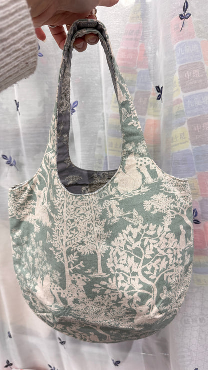 秋田からのトート　手作布袋