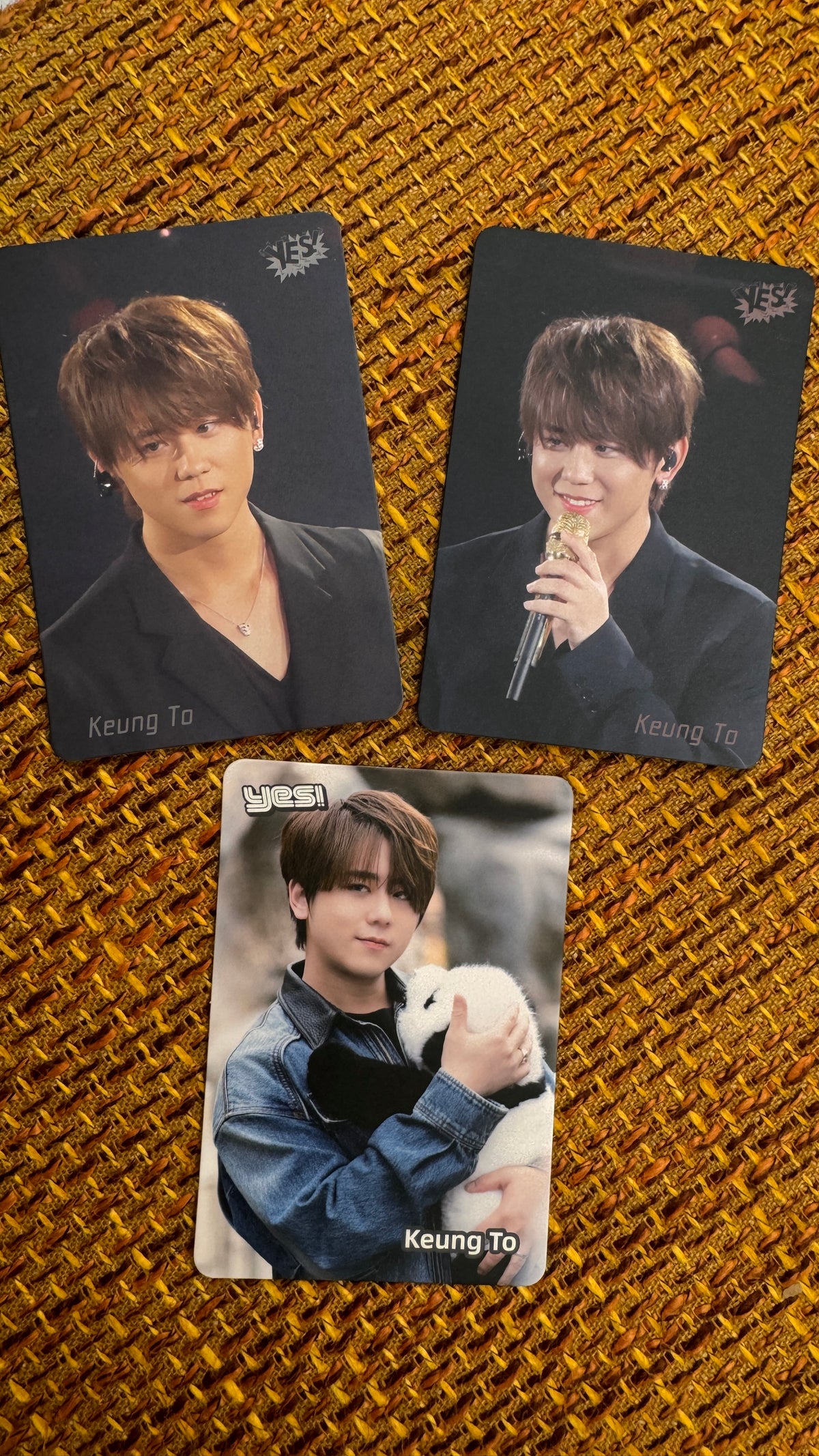 Keung To  姜濤  Yes Card 3枚セット
