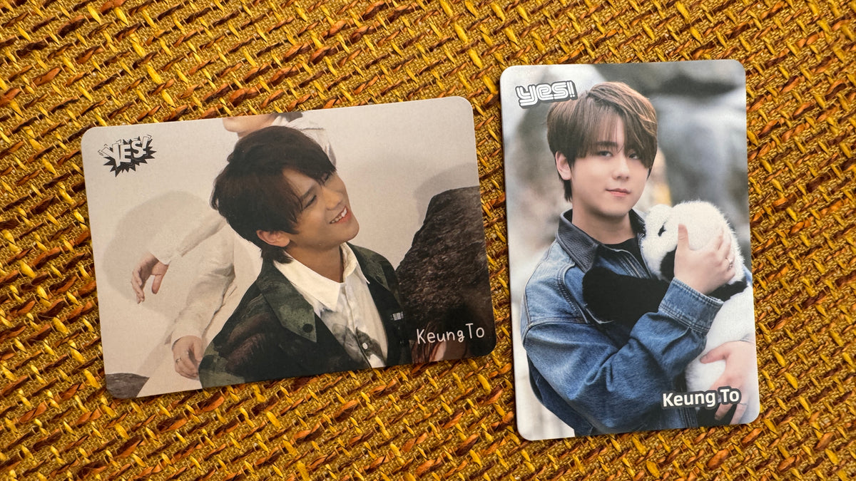 Keung To  姜濤  Yes Card  2枚セット　Christmas
