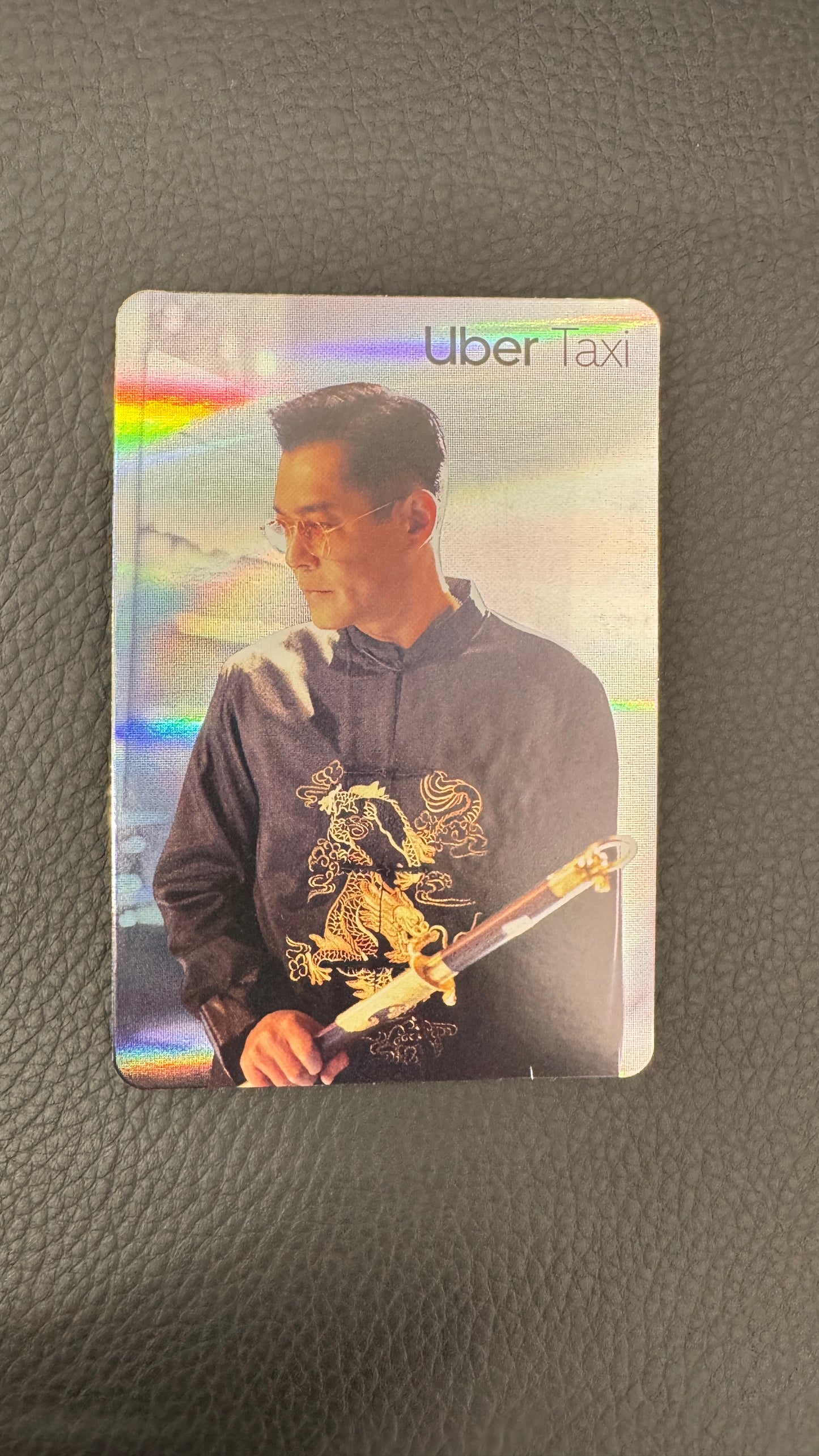 古天樂 Uber Taxi Card　ルイス・クー　1枚