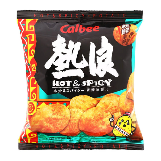 Calbee熱浪ホット＆スパイシー（25g）
