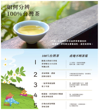 台湾茶人サトウキビ蜂蜜烏龍茶（100g）