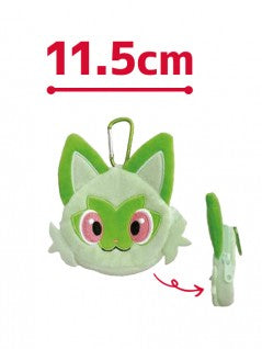 ミニポーチ カラナビ付ミニミニポーチ ポケモン ポケットモンスター ニャオハ　小物入れ