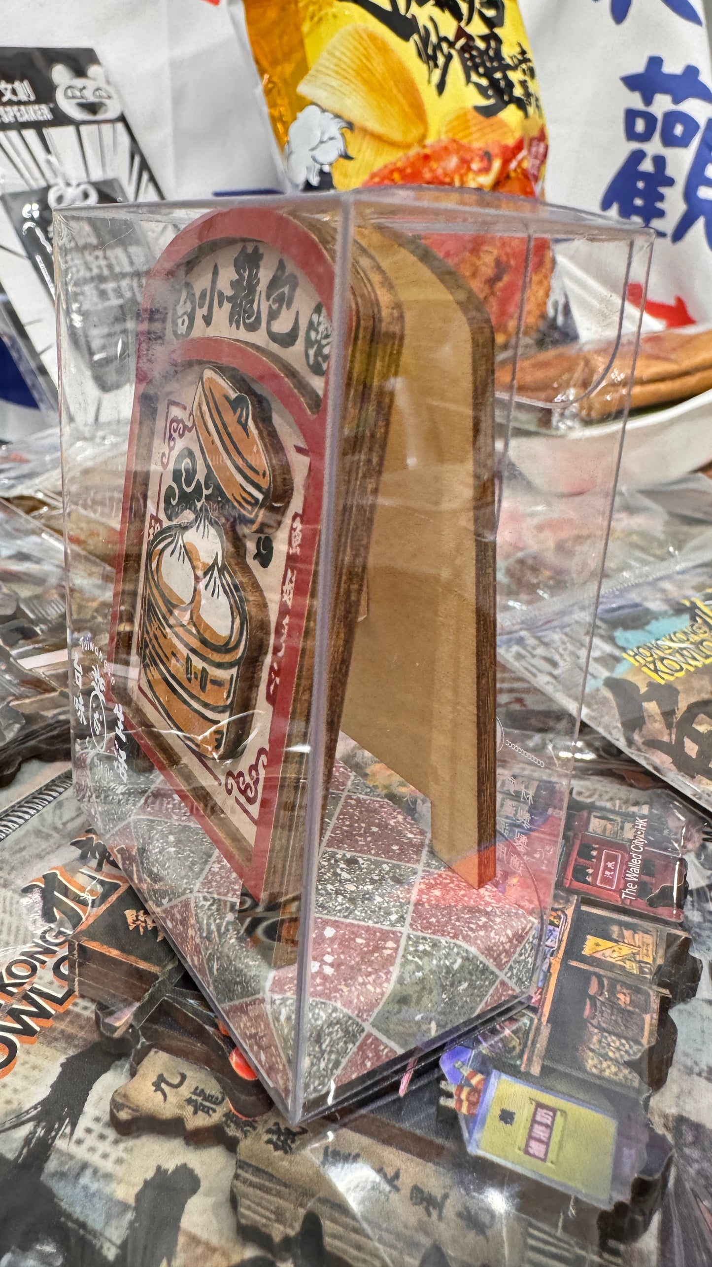 木製メモホルダー　小籠包