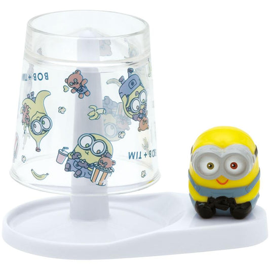 Minions 抗菌 スタンド付 うがい コップ