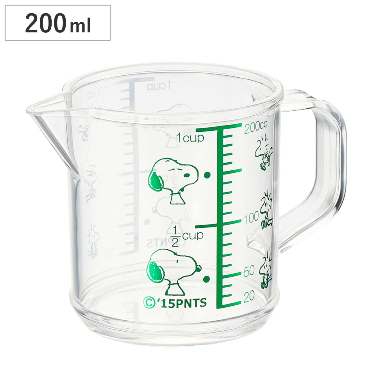 スヌーピー メジャーカップ  計量カップ 200ml  日本製