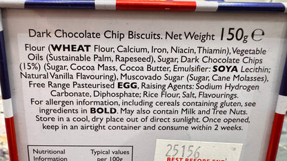 Dark Chocolate cookies  150g