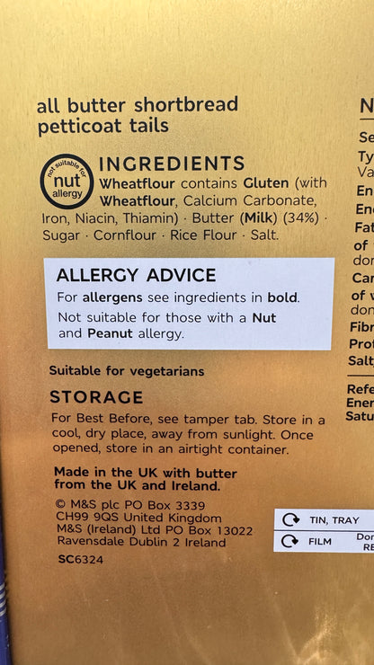 M&S  All Butter Scottish Shortbread  360g