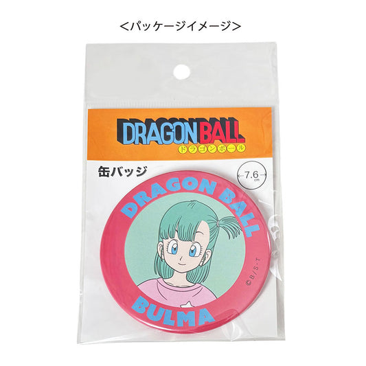 ドラゴンボール DRAGONBALL 缶バッジ ブルマ