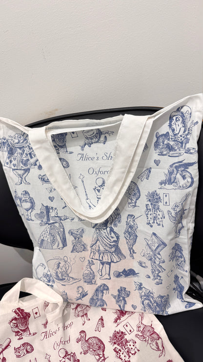 Alice's Shop Oxford  トート　🟥  🟦
