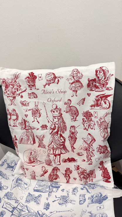 Alice's Shop Oxford  トート　🟥  🟦