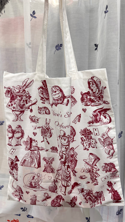 Alice's Shop Oxford  トート　🟥  🟦