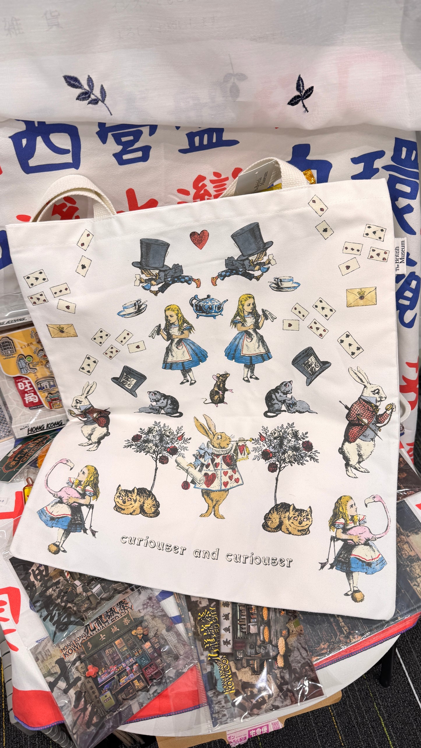 Alice in the Wonderland トート　イギリス製