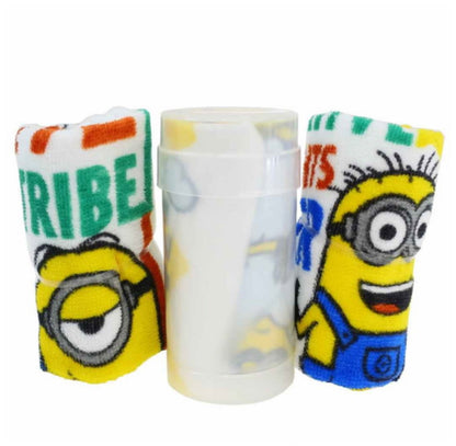 MINION ミニオン ファニートライブ ハンドタオル3枚組