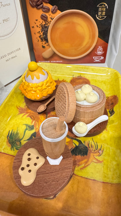 木製装飾品　芒果冰