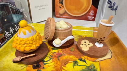 木製装飾品　小籠包