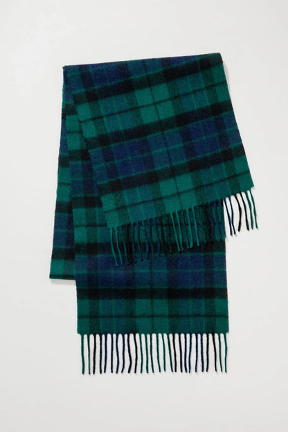 Kiltane  Scotland  ラムウールマフラー - ブラックウォッチ