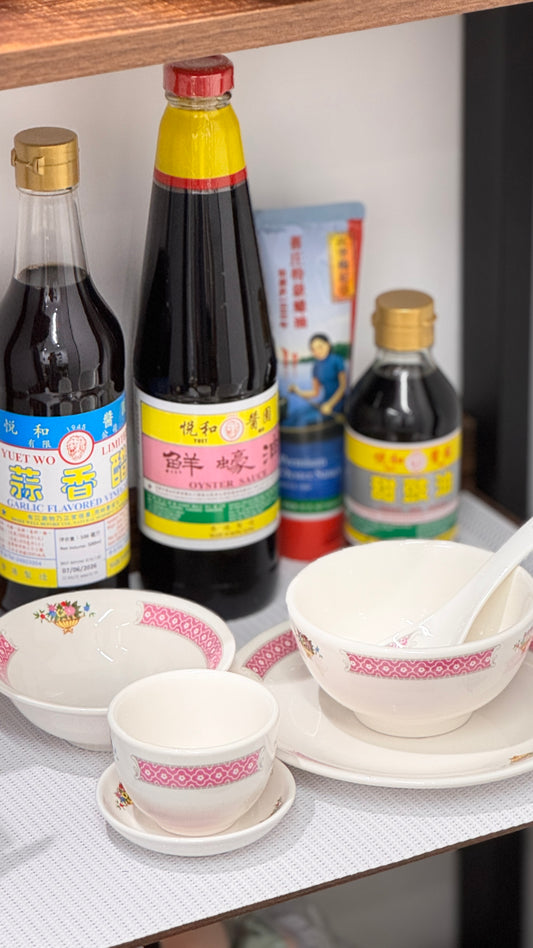 香港の家庭用食器(6個セット）