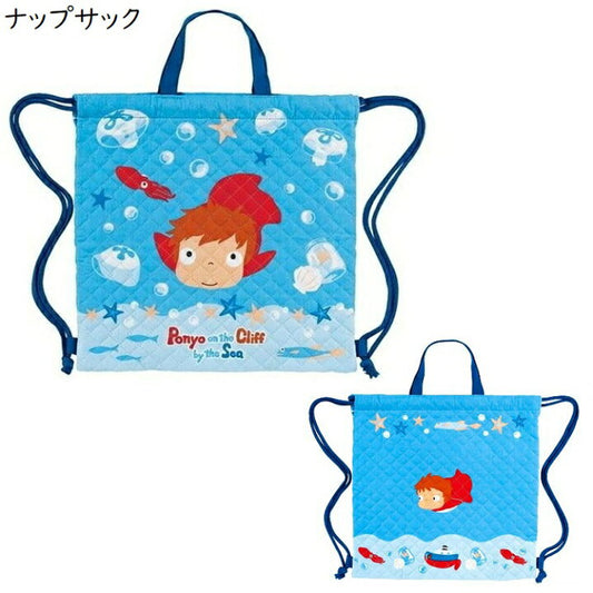 ジブリ 崖の上のポニョ レッスンバッグ