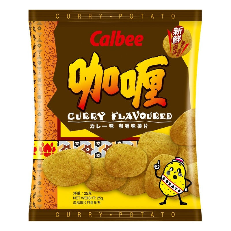 カレー味ポテトチップス　25g