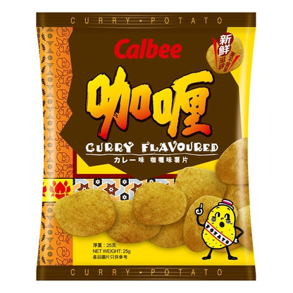 カレー味ポテトチップス　25g