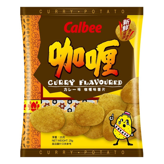 カレー味ポテトチップス　25g