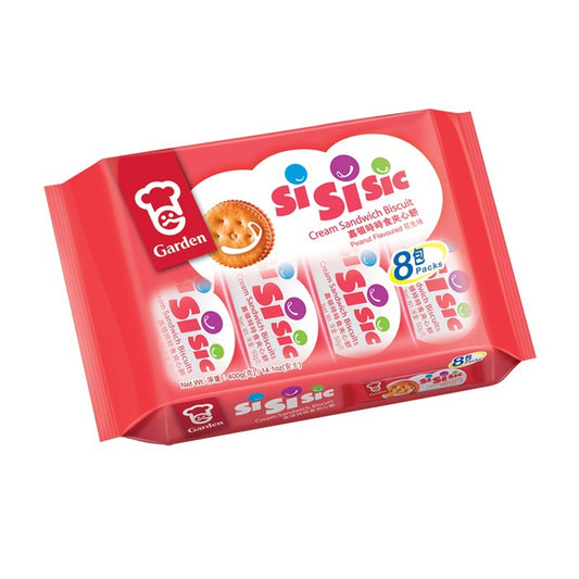 ガーデンシシシッククリームサンドイッチビスケット ピーナッツパック  400g