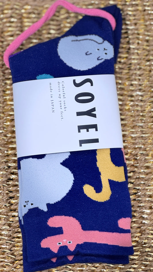 SOYEL  靴下  カラフル　NA