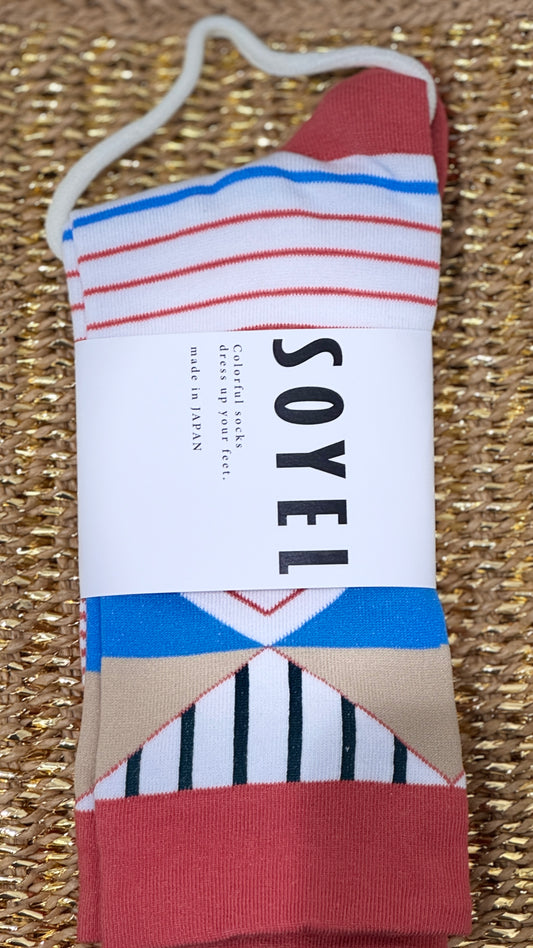 SOYEL　靴下　カラフル　PI