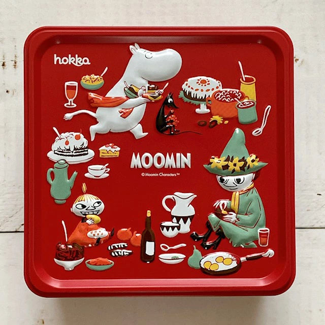 ムーミン缶ミックスベリービスケット90g
