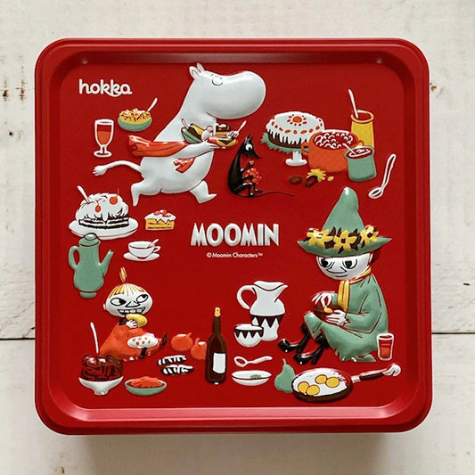 ムーミン缶ミックスベリービスケット90g