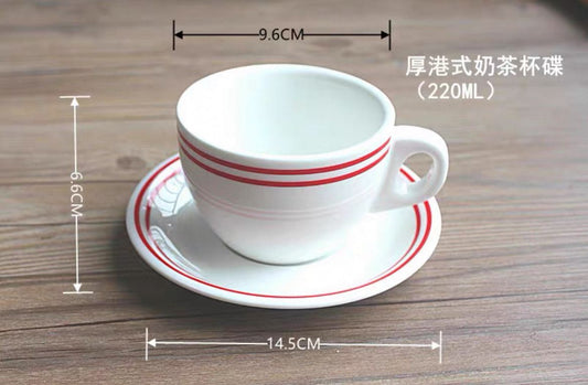 香港スタイルのコーヒーカップセット