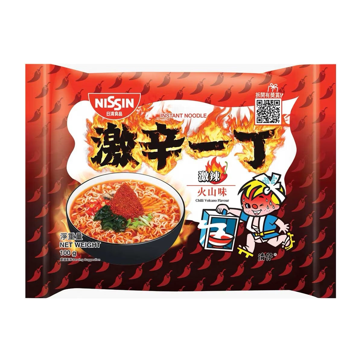 出前一丁スパイシーボルケーノ風味