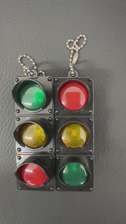 交通燈  信号機　キーホルダー